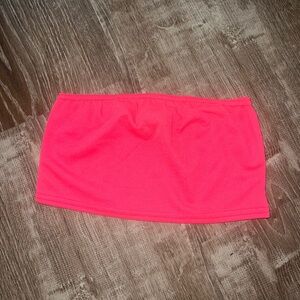 Pretty little thing hot pink tube top